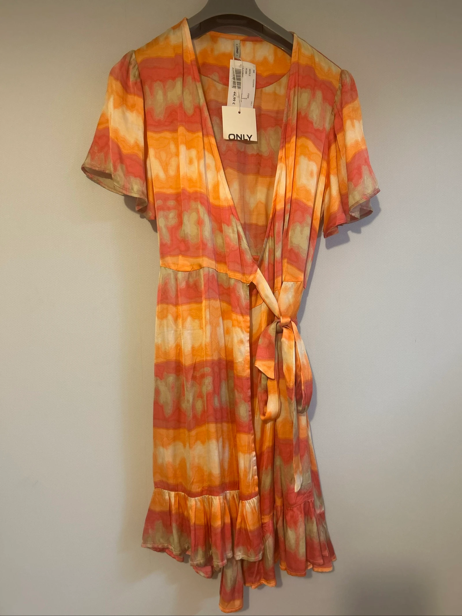 Vestido envolvente tie-dye ONLY - Nuevo con etiqueta (Talla S) – photo 4
